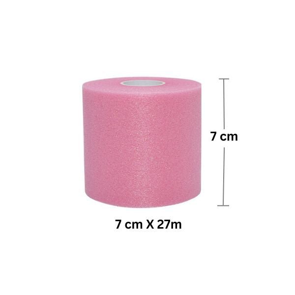 Light Pink Non-Slip Football Pre-Wrap – Optimal Performance (4 Rolls)