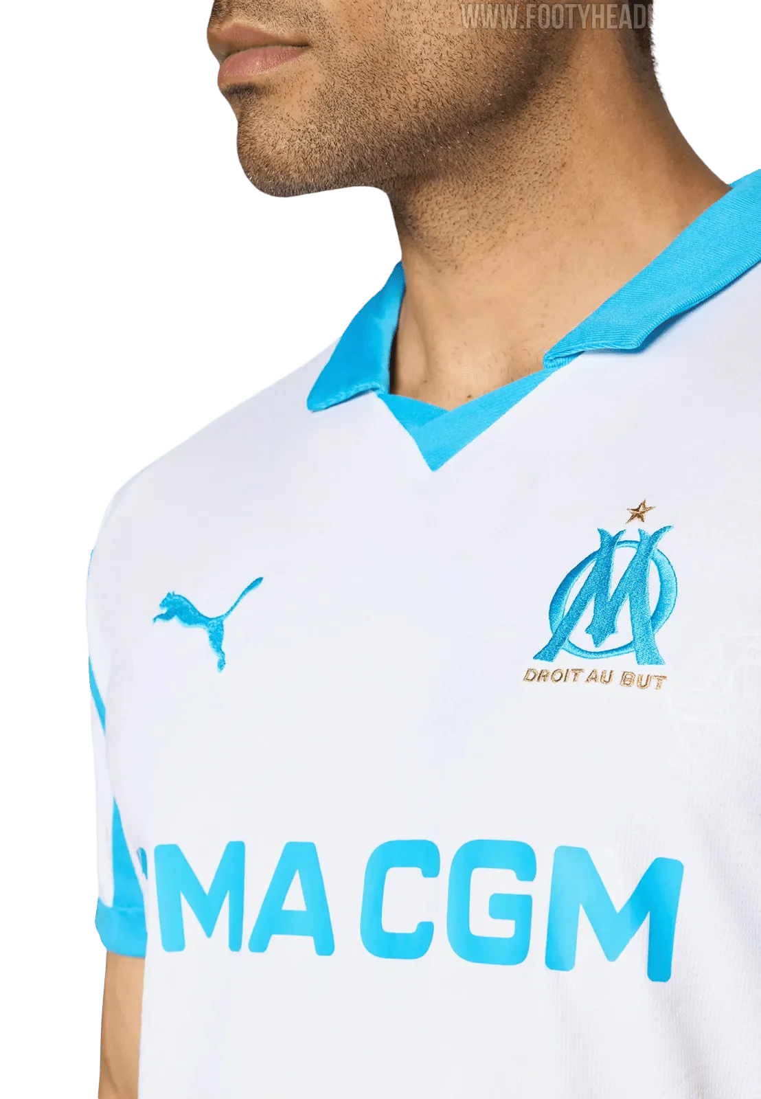 2025/26 Olympique De Marseille Home Football Jersey