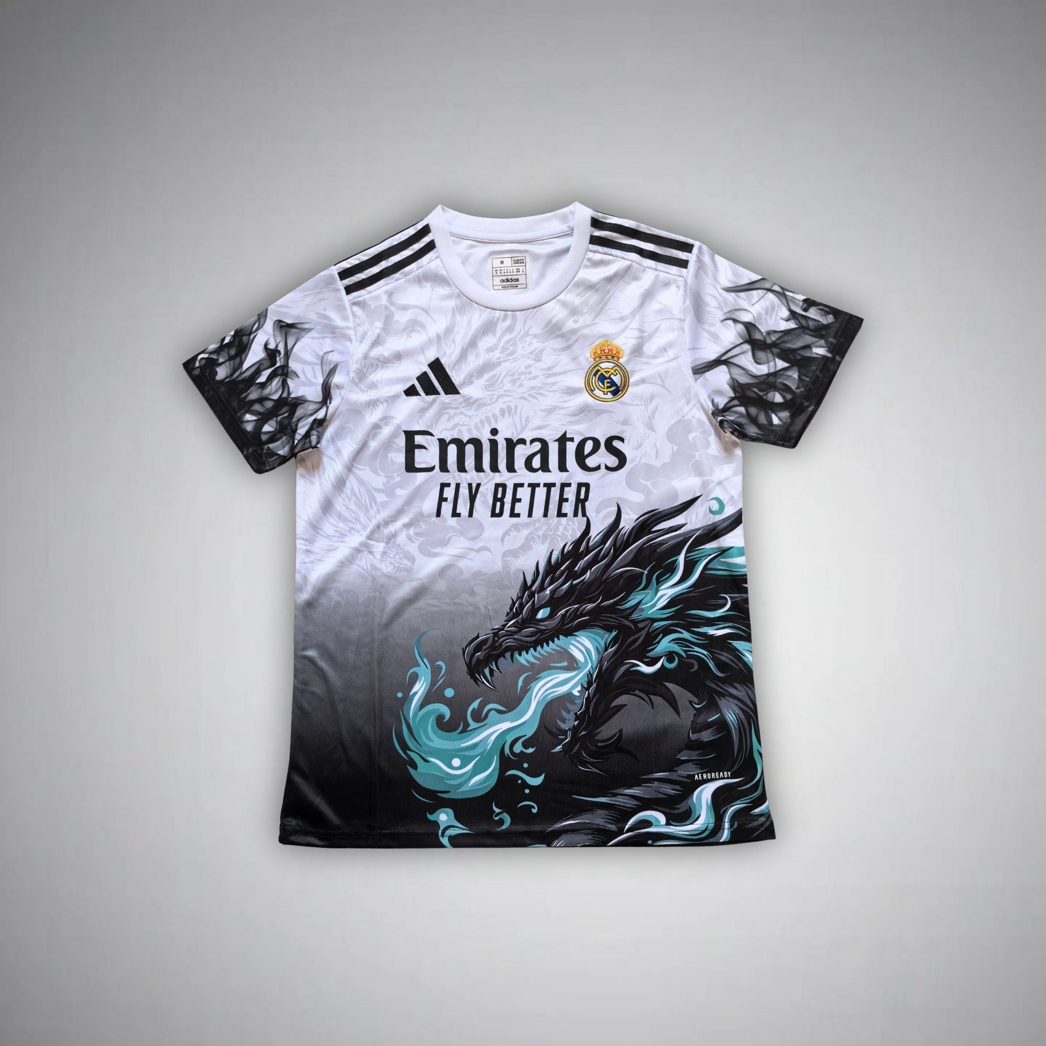 Real Madrid Kids Football Jersey - Emerald Flame