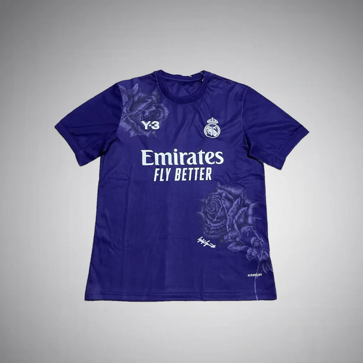 Maglia da calcio Real Madrid 24-25 Y3 viola 4ª nera