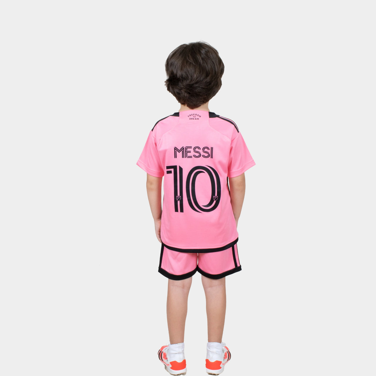 Maglia da calcio per bambini Messi - Inter Miami 2024/25 Rosa