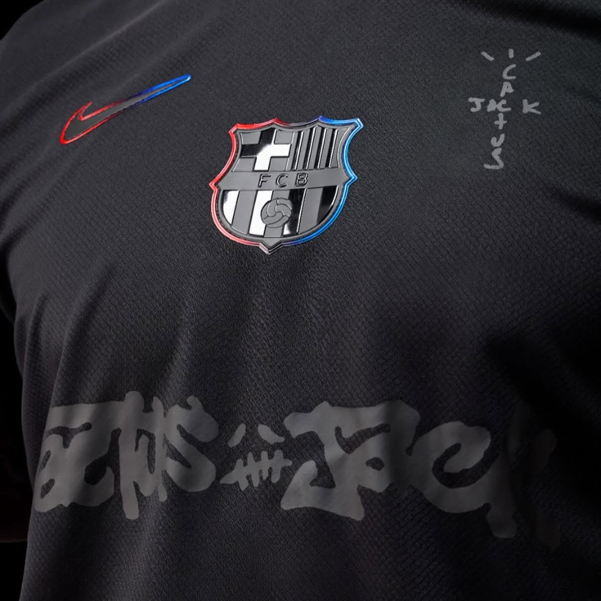 Maglia da calcio FC Barcelona X Travis Scott - El Clásico Away